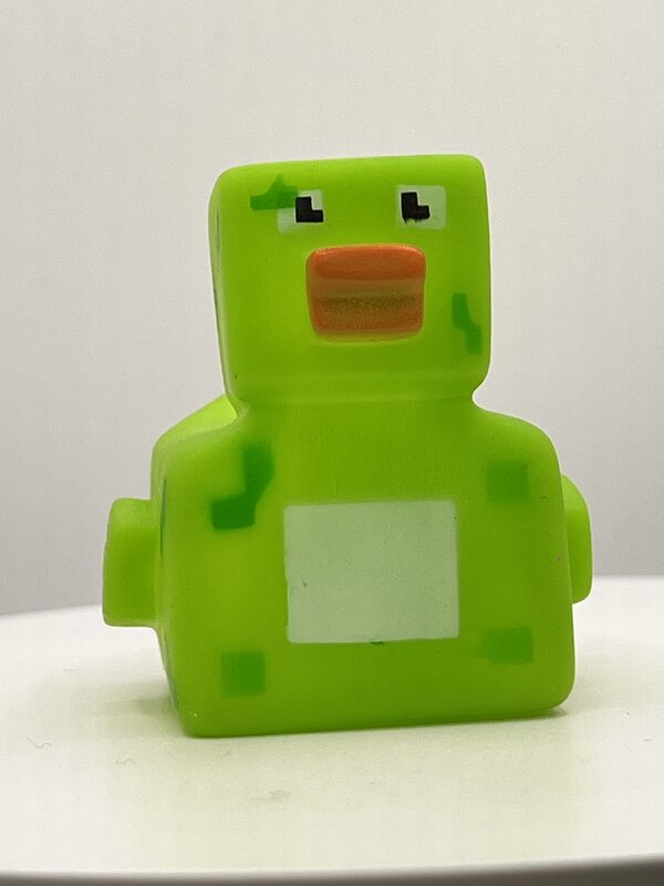 Green Minecraft Rubber Ducks