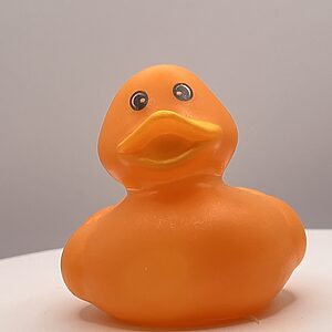 Orange Rubber Ducks