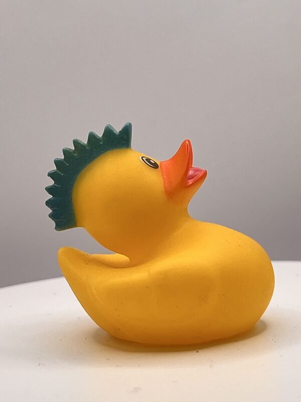 Green Mohican, Yellow Rubber Ducks - Image 2