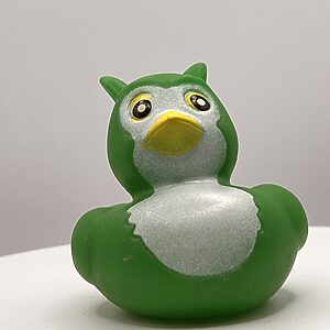 Green Owl Disguise Rubber Ducks