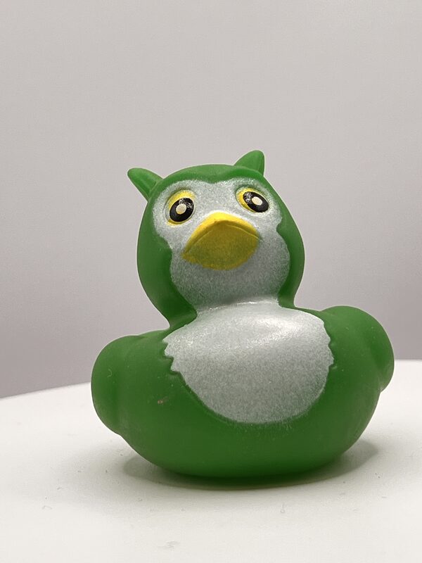 Green Owl Disguise Rubber Ducks