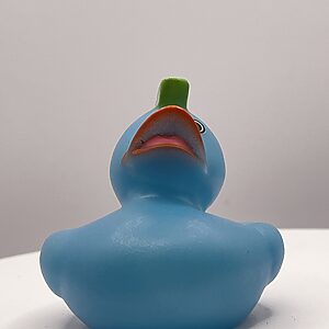 Green Mohican, Blue Rubber Ducks