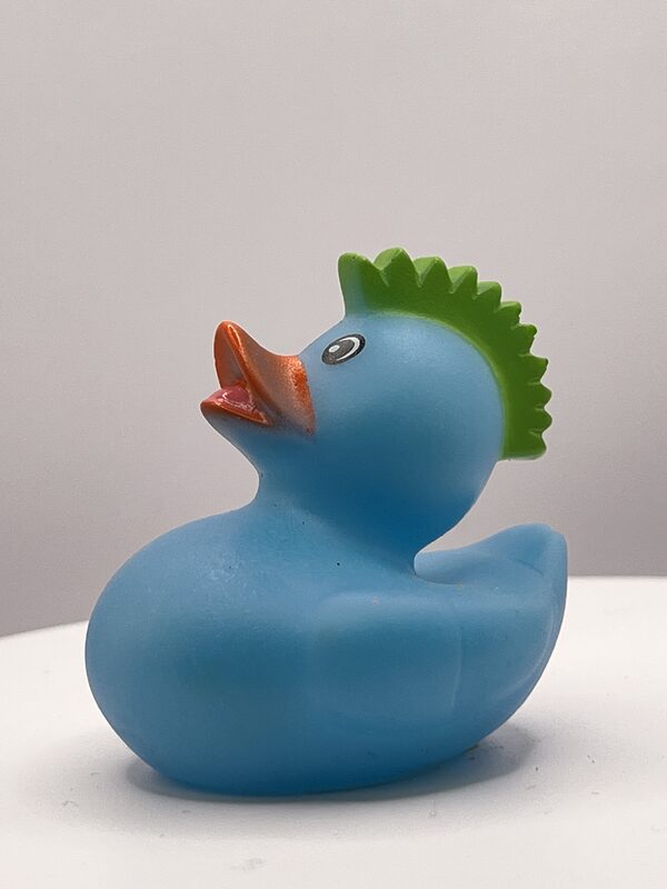 Green Mohican, Blue Rubber Ducks - Image 3