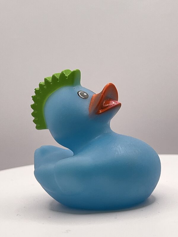 Green Mohican, Blue Rubber Ducks - Image 2