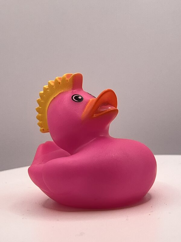 Yellow Mohican, Pink Rubber Ducks - Image 3