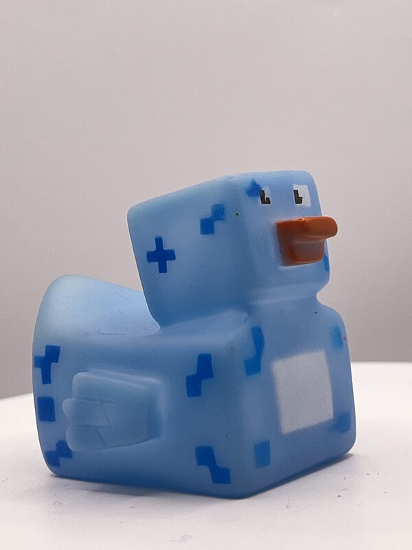 Blue Minecraft Rubber Ducks - Image 2