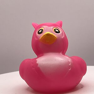 Pink Owl Disguise Rubber Ducks