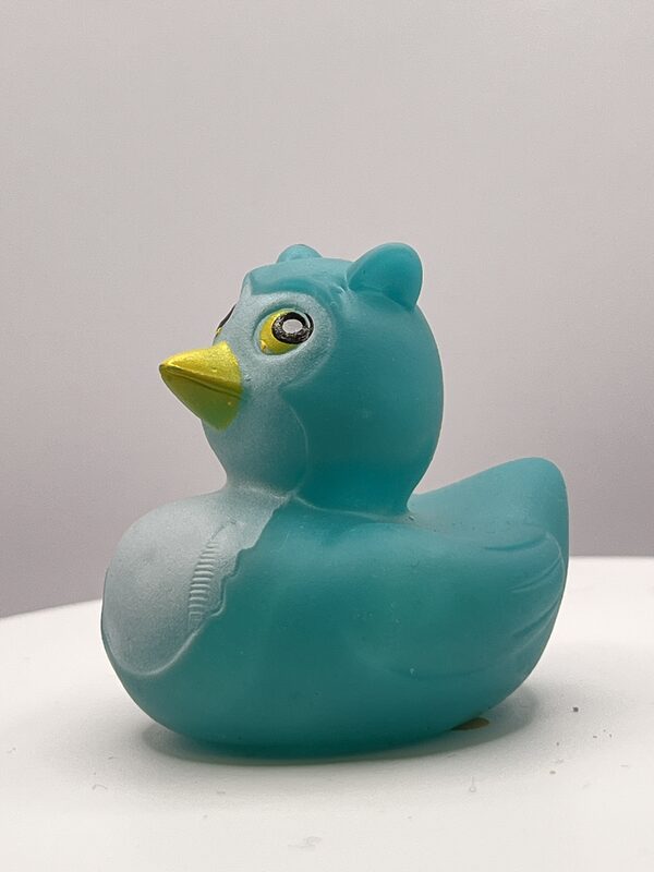 Turquiose Owl Disguise Rubber Ducks - Image 2