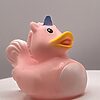 Unicorn Light Pink Rubber Ducks - Image 2