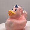 Unicorn Light Pink Rubber Ducks - Image 3