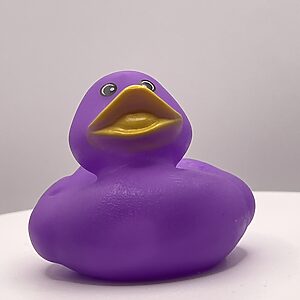 Purple Rubber Ducks