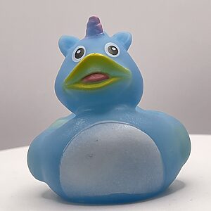 Unicorn Blue Rubber Ducks