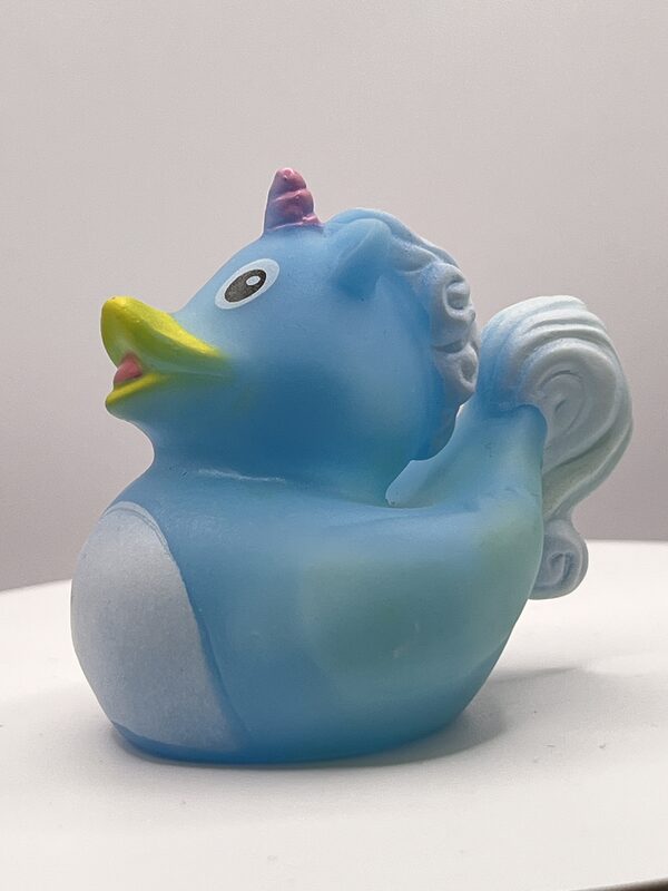 Unicorn Blue Rubber Ducks - Image 3