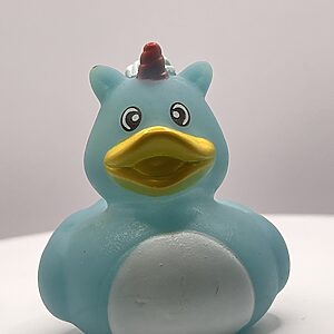 Unicorn Turquoise Rubber Ducks