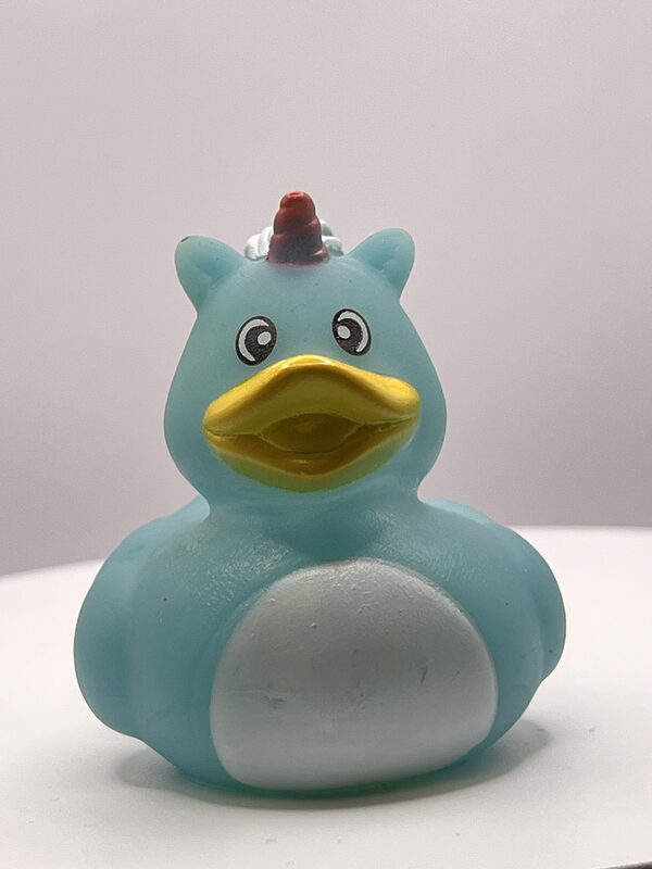 Unicorn Turquoise Rubber Ducks