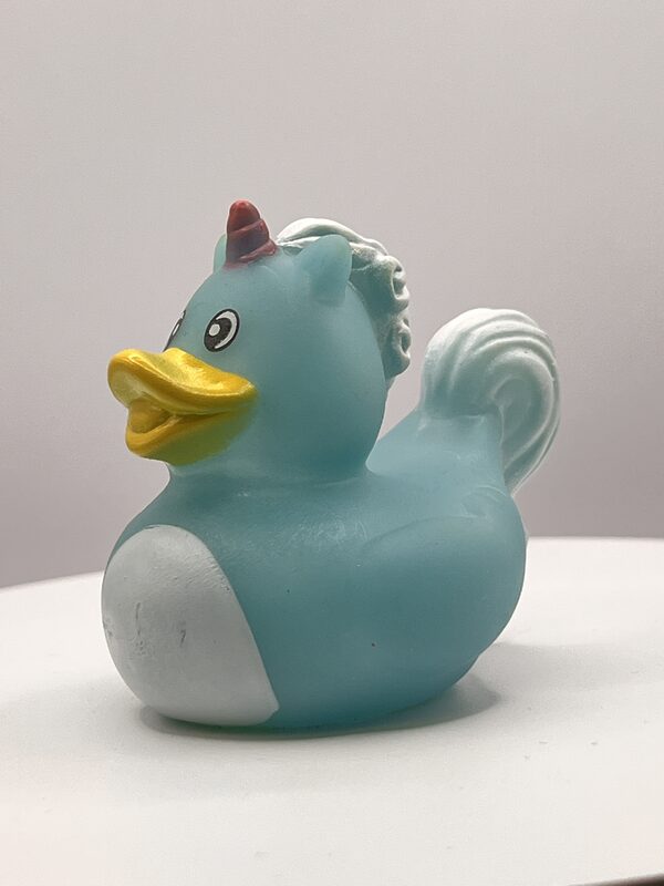 Unicorn Turquoise Rubber Ducks - Image 3