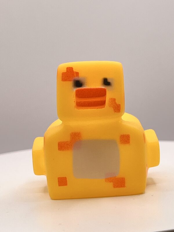 Yellow (Traditional) Minecraft Rubber Ducks