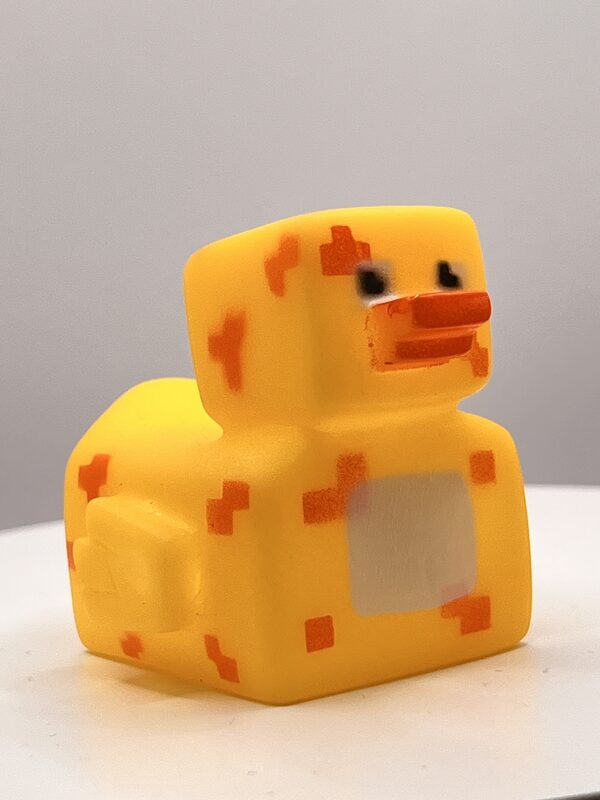 Yellow (Traditional) Minecraft Rubber Ducks - Image 2