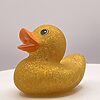 Gold Glitter Rubber Ducks - Image 2