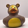 Brown Bear Disguise Rubber Ducks