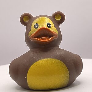 Brown Bear Disguise Rubber Ducks