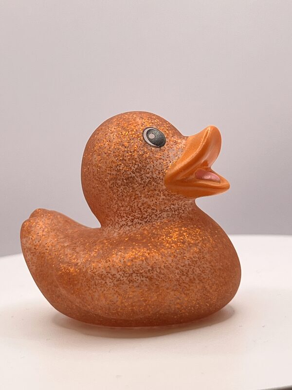 Brown Glitter Rubber Ducks - Image 3