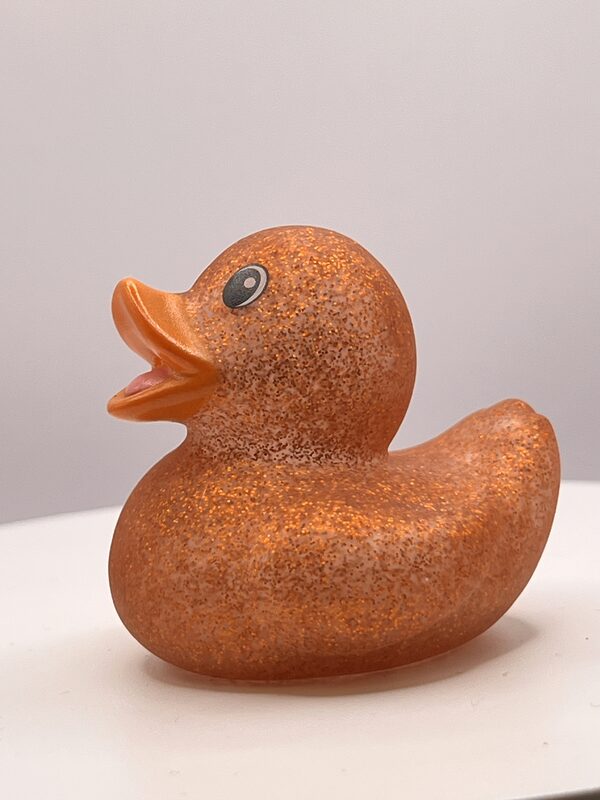 Brown Glitter Rubber Ducks - Image 2