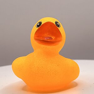 Yellow with Orange Bill Rubber Ducks