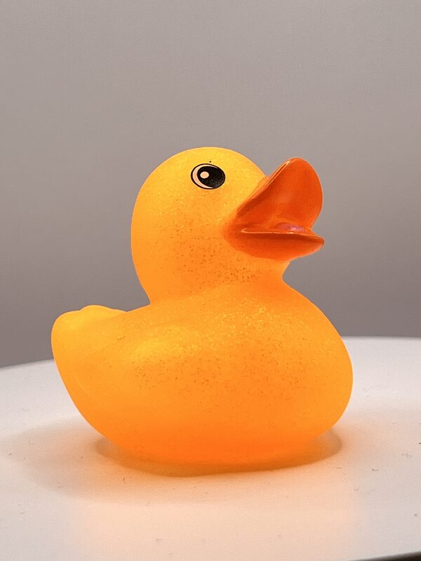 Yellow with Orange Bill Rubber Ducks - Image 3
