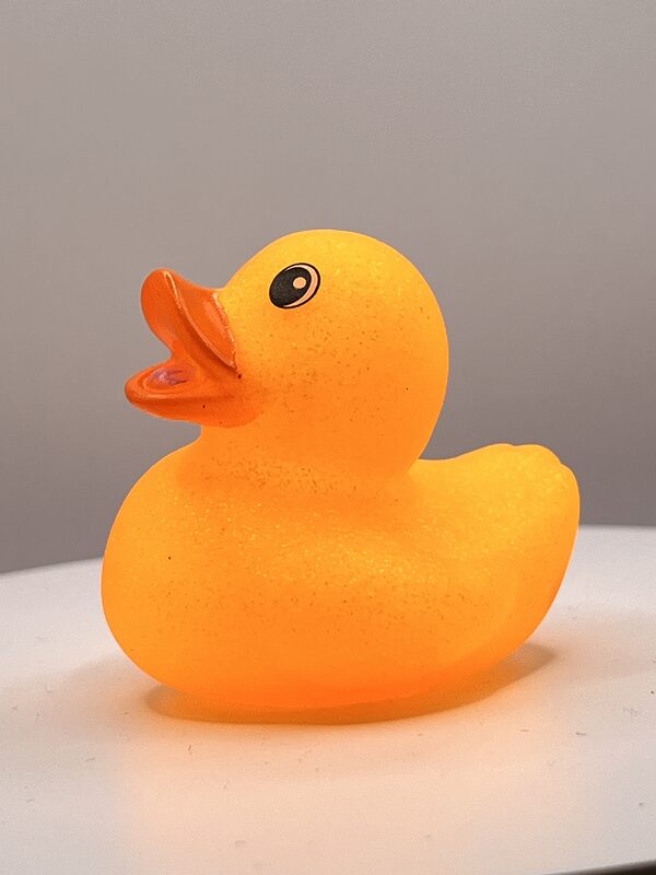 Yellow with Orange Bill Rubber Ducks - Image 2