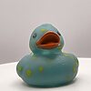 Turqoise with Yellow Spots Rubber Ducks (Copy)