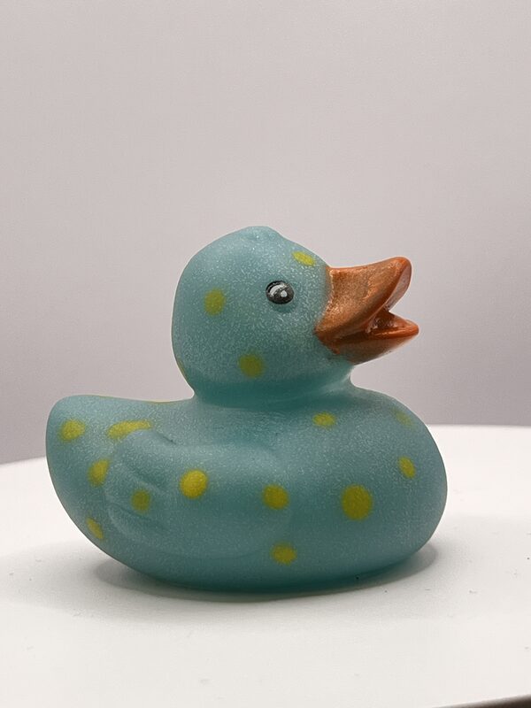 Turqoise with Yellow Spots Rubber Ducks (Copy) - Image 3