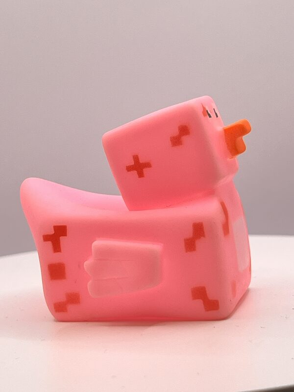 Pink Minecraft Rubber Ducks - Image 3