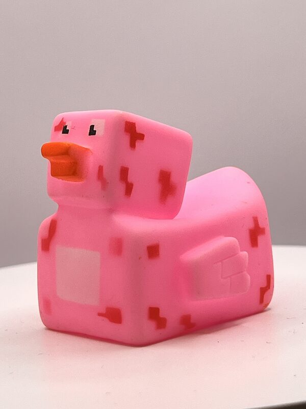 Pink Minecraft Rubber Ducks - Image 2