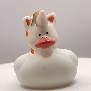 Unicorn Rainbow Mane Rubber Ducks