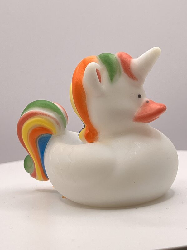 Unicorn Rainbow Mane Rubber Ducks - Image 3