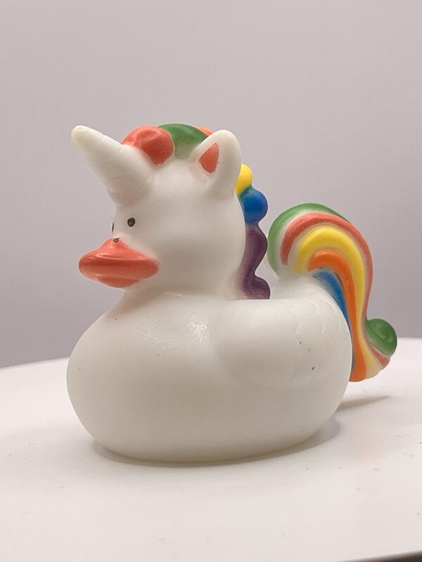Unicorn Rainbow Mane Rubber Ducks - Image 2