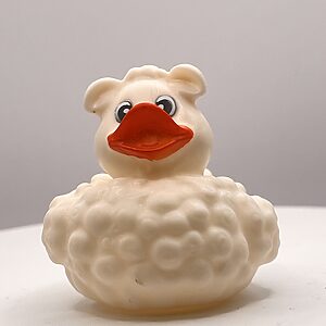 Sheep Disguise Rubber Ducks (White Ears)