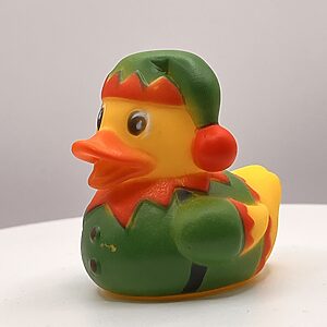 Christmas Elf Rubber Ducks